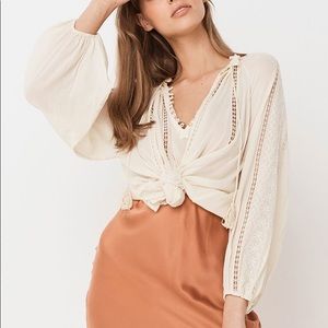 XXL spell & the gypsy loves me knot blouse